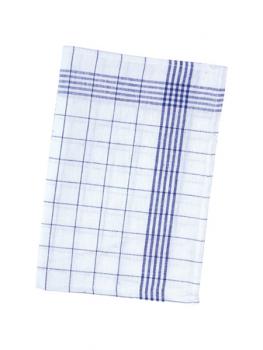 Halbleinen-Geschirrtuch blau